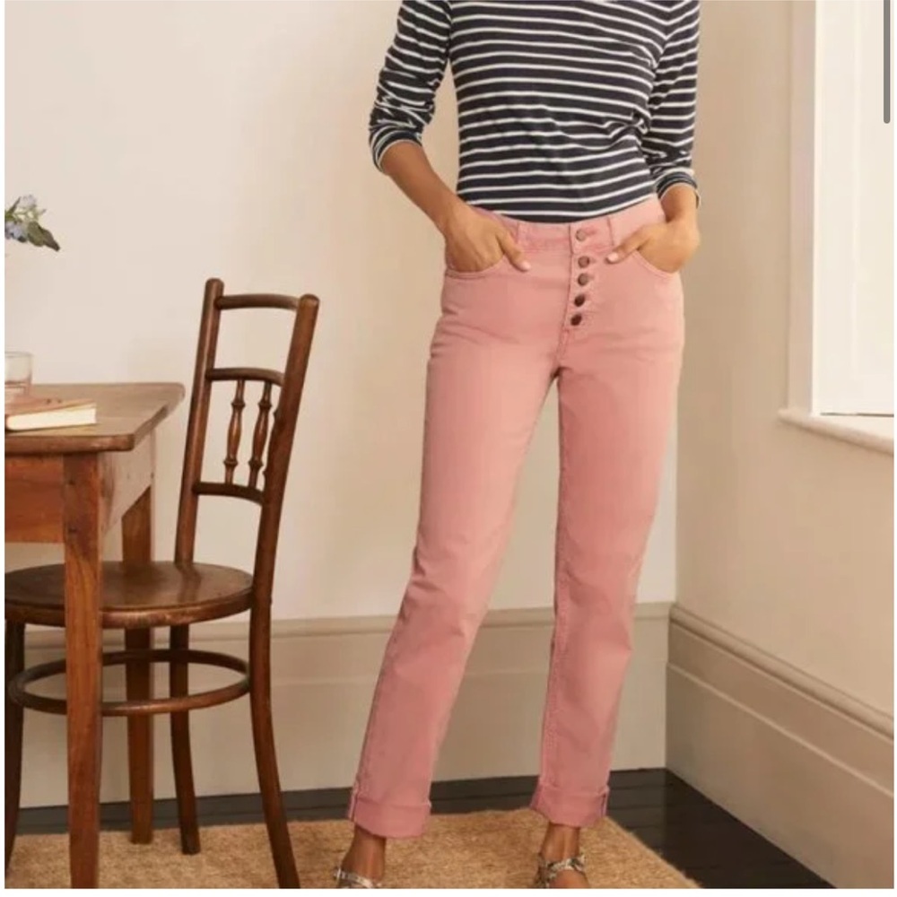 • Boden • Women’s Girlfriend Jeans Pink 6 P